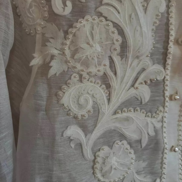 Zimmermann linen and silk shirt - Picture 6 of 7